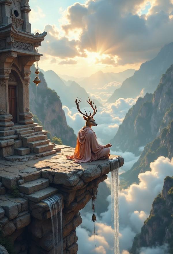 AI-generated image analyzed by PromptLens