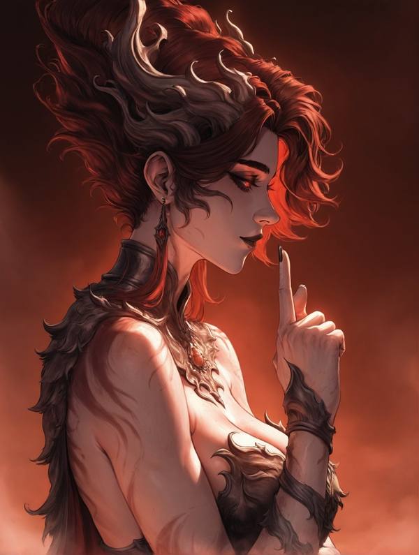 AI-generated image analyzed by PromptLens