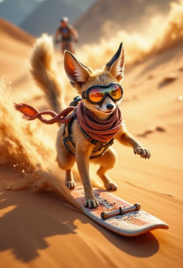 AI-generated image analyzed by PromptLens