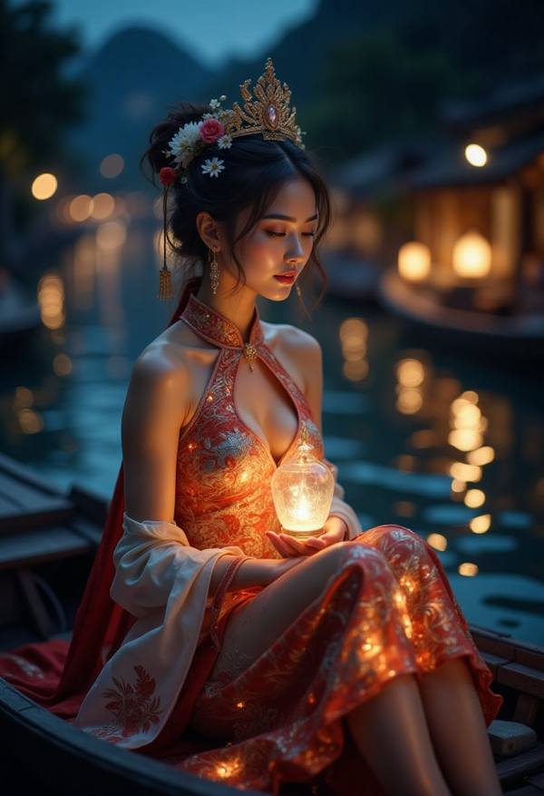 AI-generated image analyzed by PromptLens