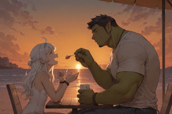 AI-generated image analyzed by PromptLens