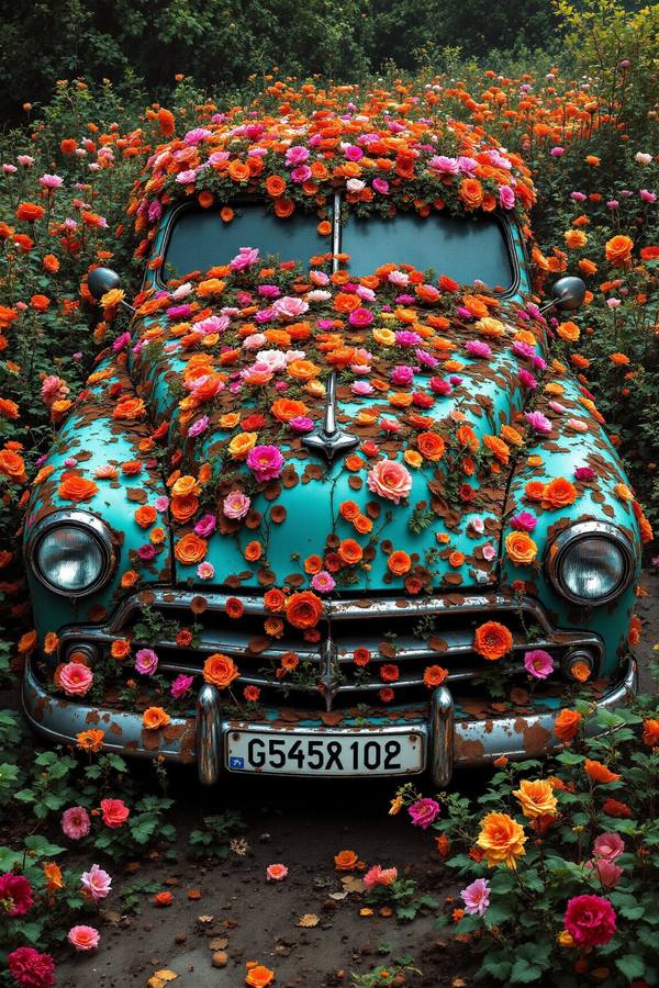 AI-generated image analyzed by PromptLens