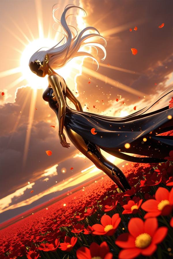 AI-generated image analyzed by PromptLens