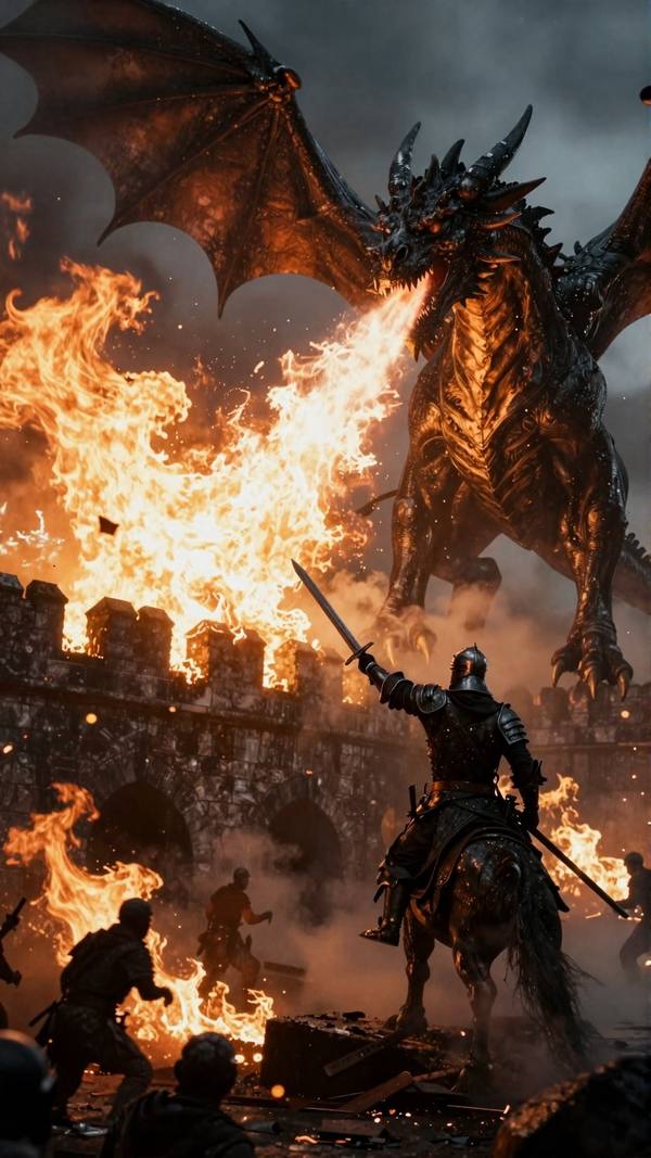 AI-generated image analyzed by PromptLens