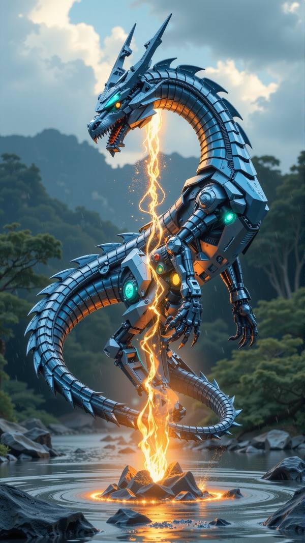 AI-generated image analyzed by PromptLens