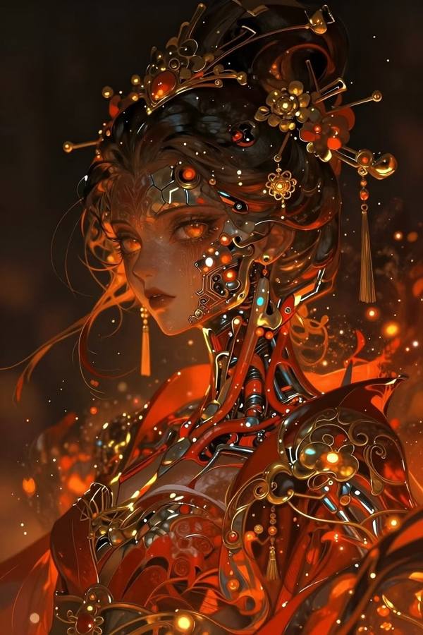 AI-generated image analyzed by PromptLens