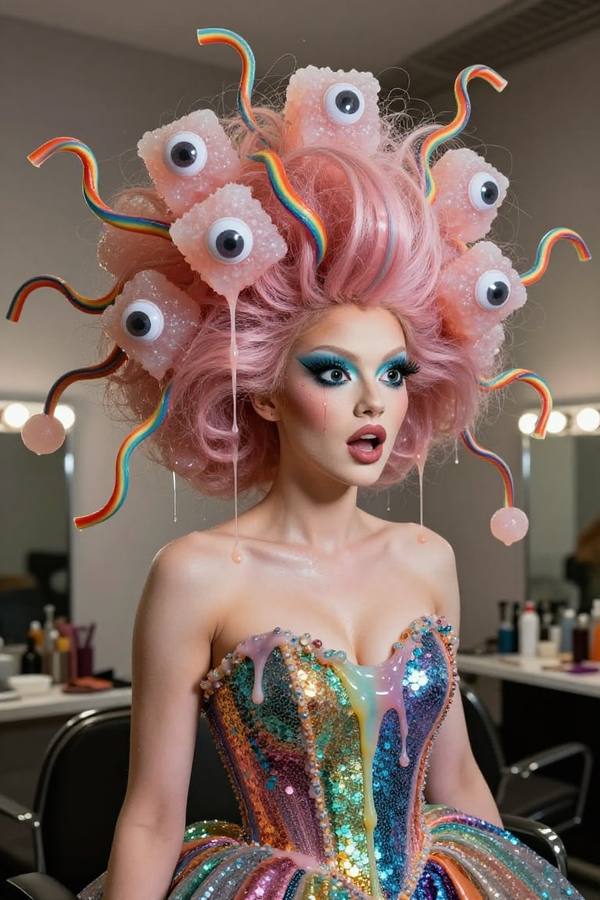 AI-generated image analyzed by PromptLens