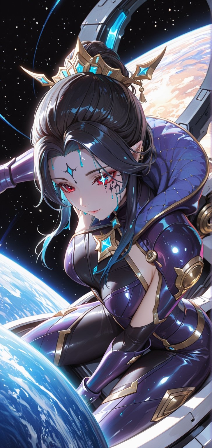 AI-generated image analyzed by PromptLens