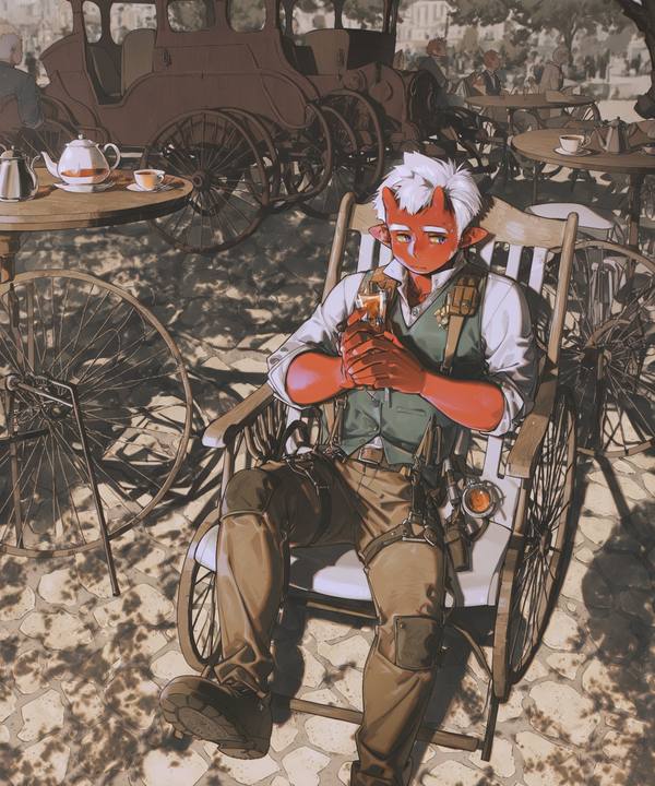 AI-generated image analyzed by PromptLens