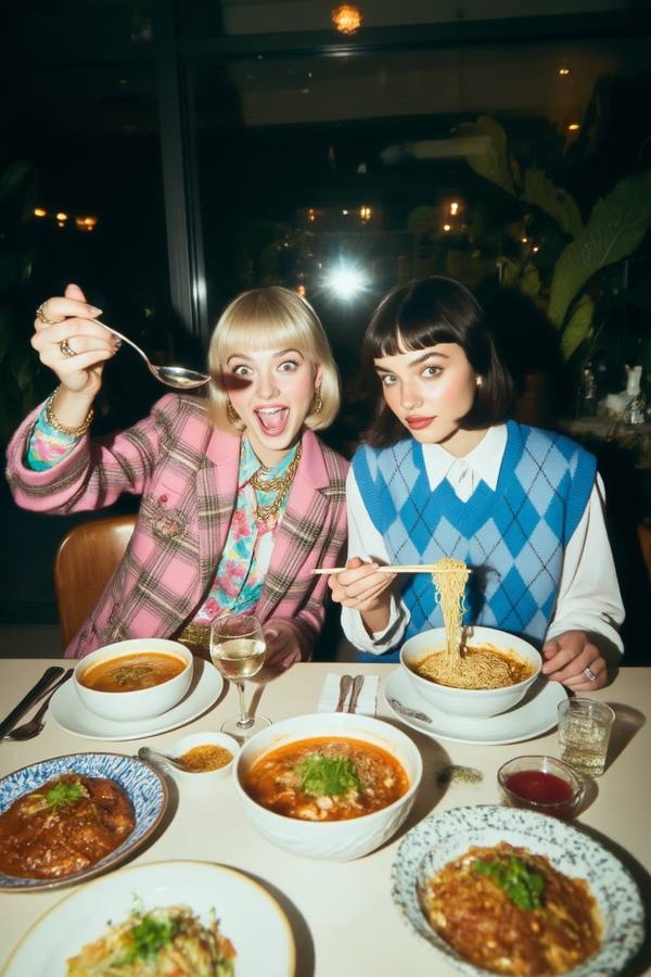 AI-generated image analyzed by PromptLens