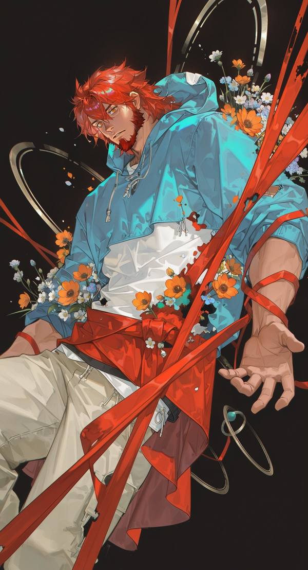 AI-generated image analyzed by PromptLens