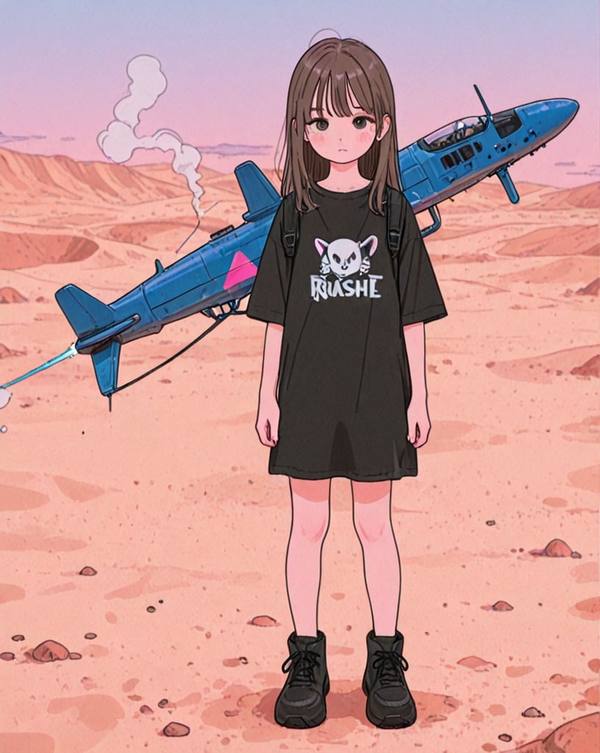 AI-generated image analyzed by PromptLens