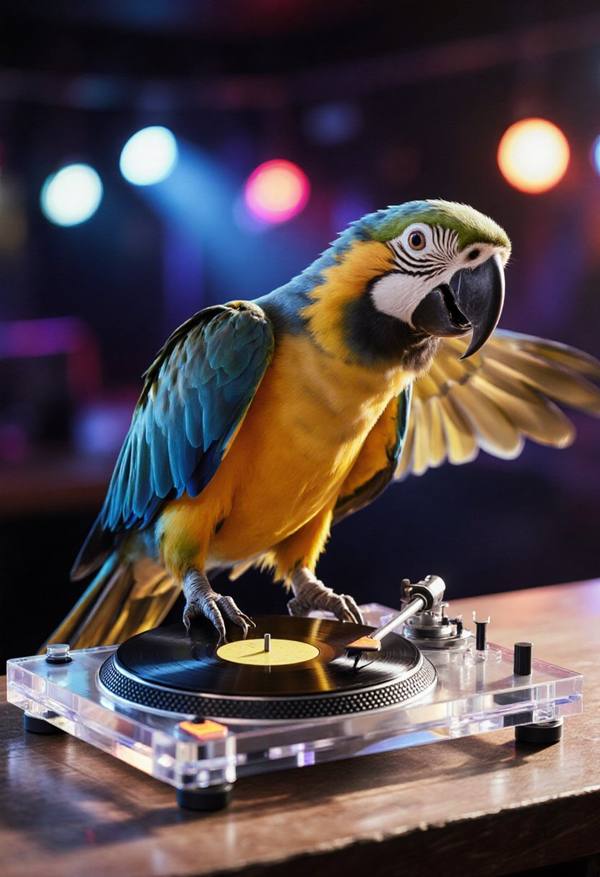 AI-generated image analyzed by PromptLens