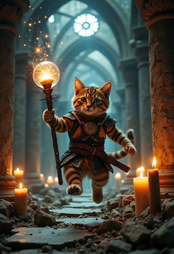 AI-generated image analyzed by PromptLens