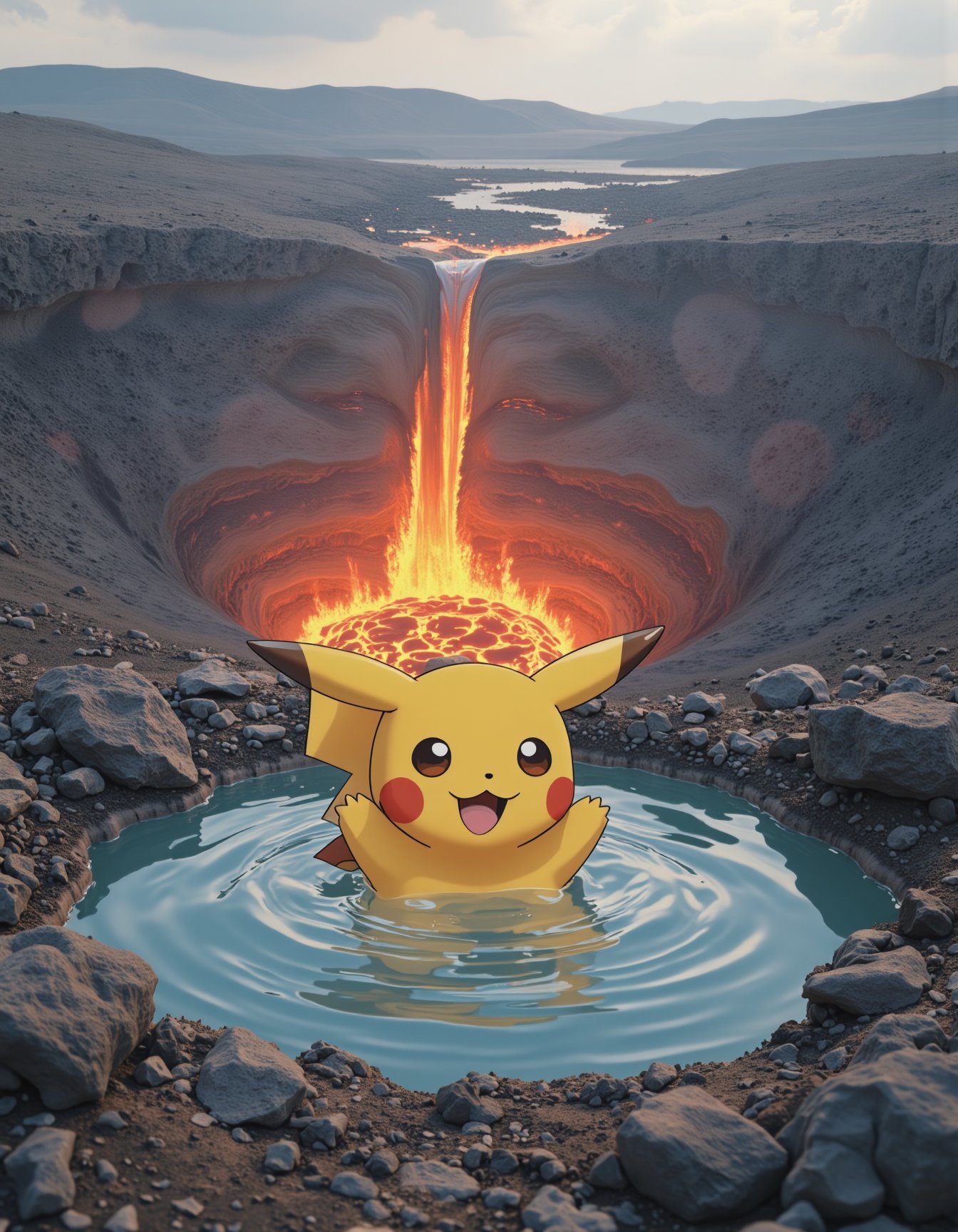 AI-generated image analyzed by PromptLens