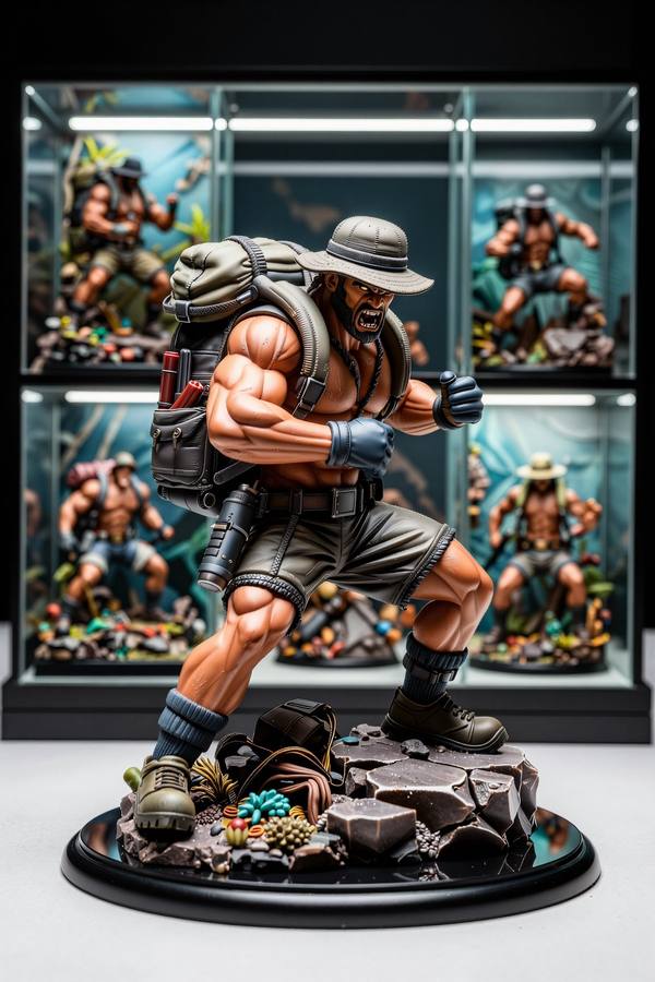 AI-generated image analyzed by PromptLens