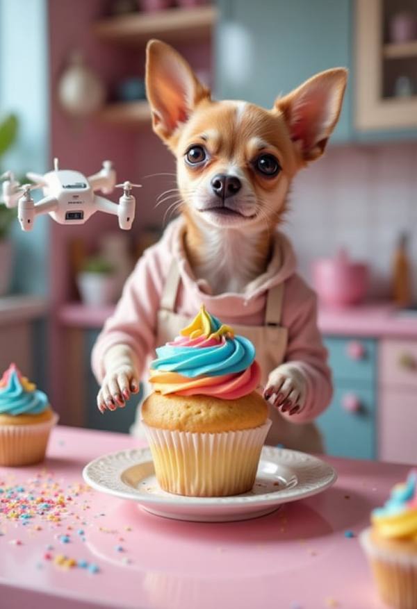 AI-generated image analyzed by PromptLens