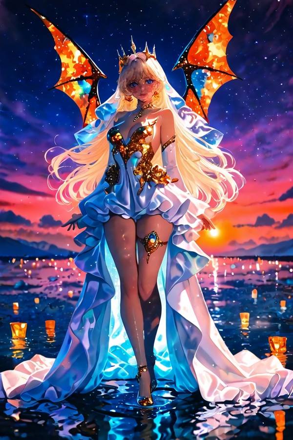 AI-generated image analyzed by PromptLens