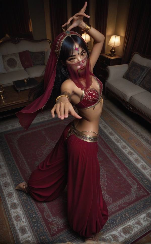 AI-generated image analyzed by PromptLens