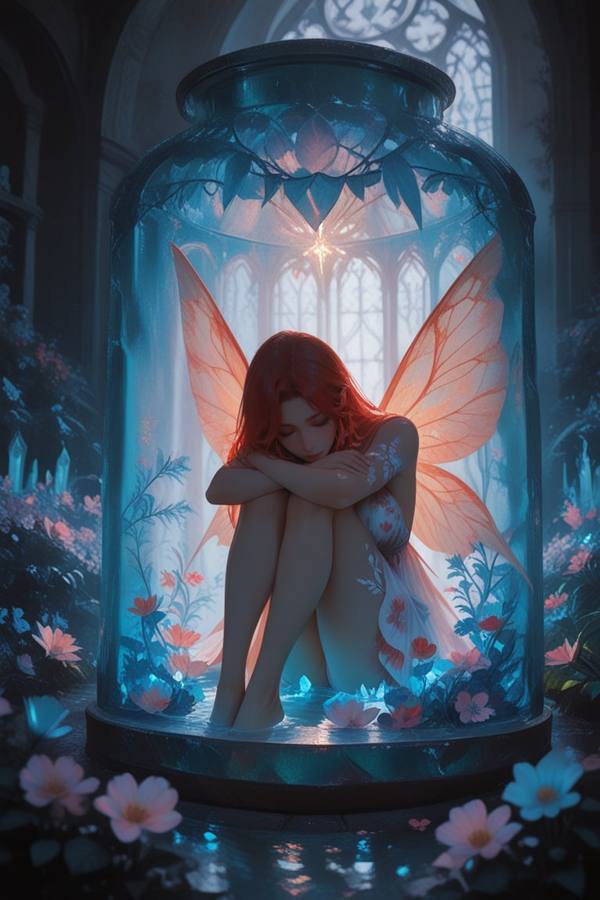 AI-generated image analyzed by PromptLens