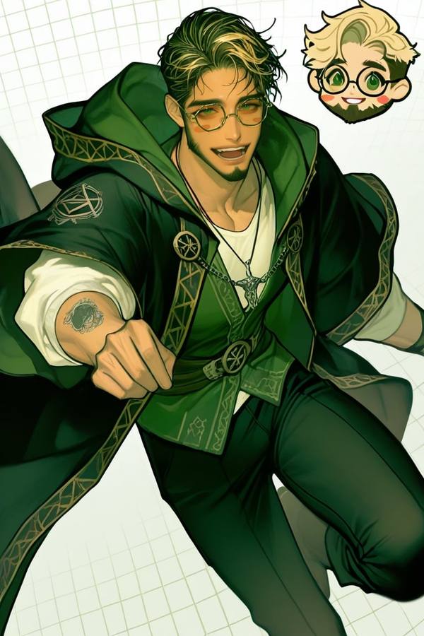 AI-generated image analyzed by PromptLens