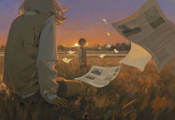 AI-generated image analyzed by PromptLens