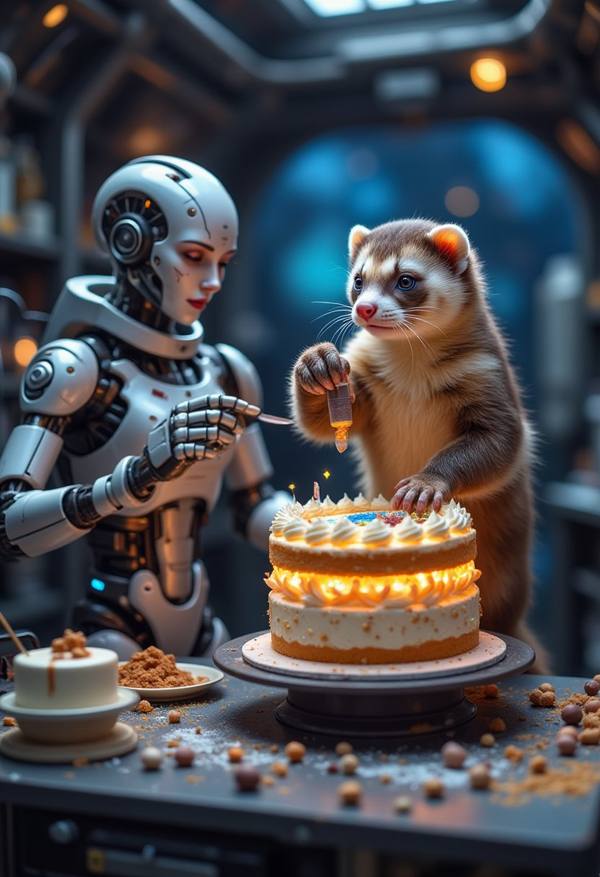 AI-generated image analyzed by PromptLens