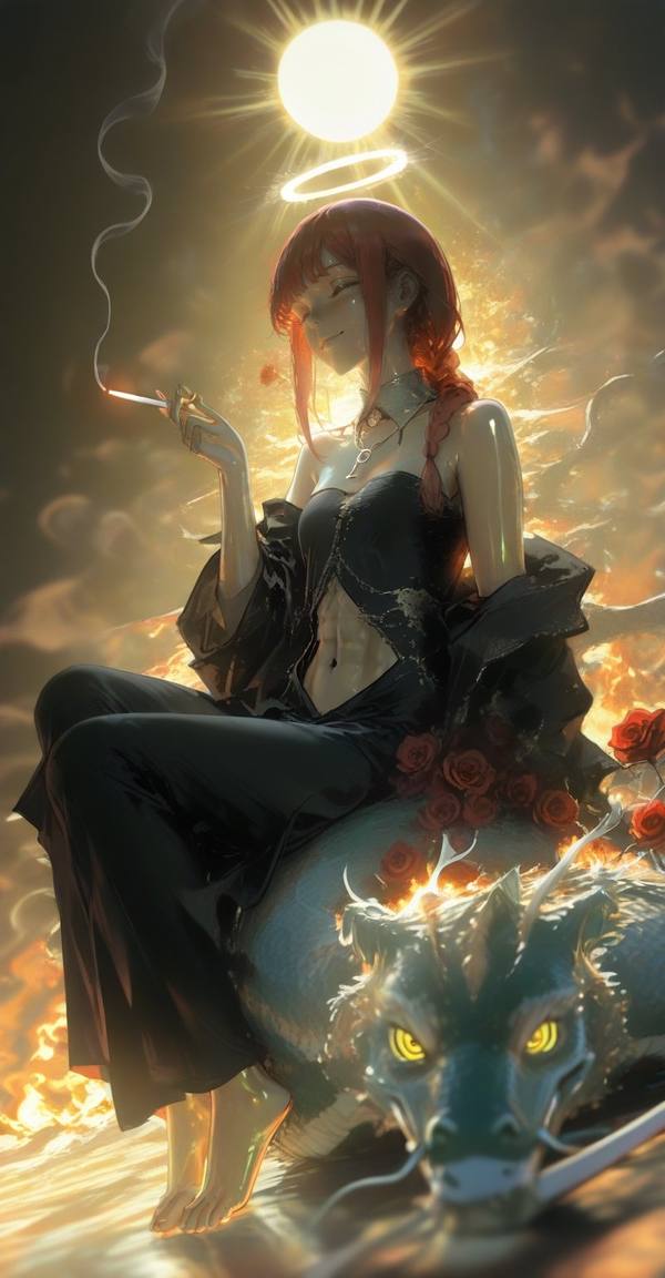 AI-generated image analyzed by PromptLens