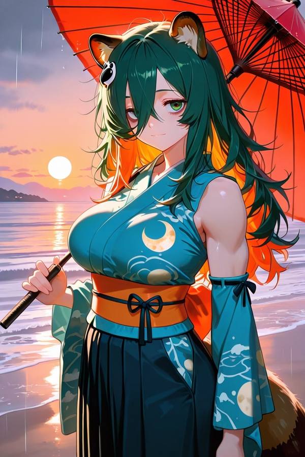 AI-generated image analyzed by PromptLens