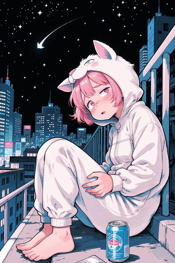 AI-generated image analyzed by PromptLens