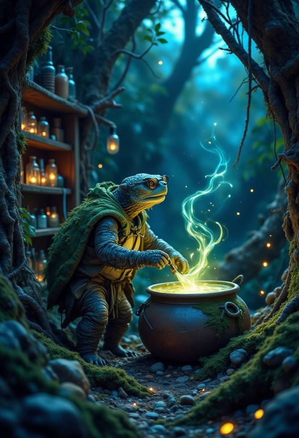 AI-generated image analyzed by PromptLens