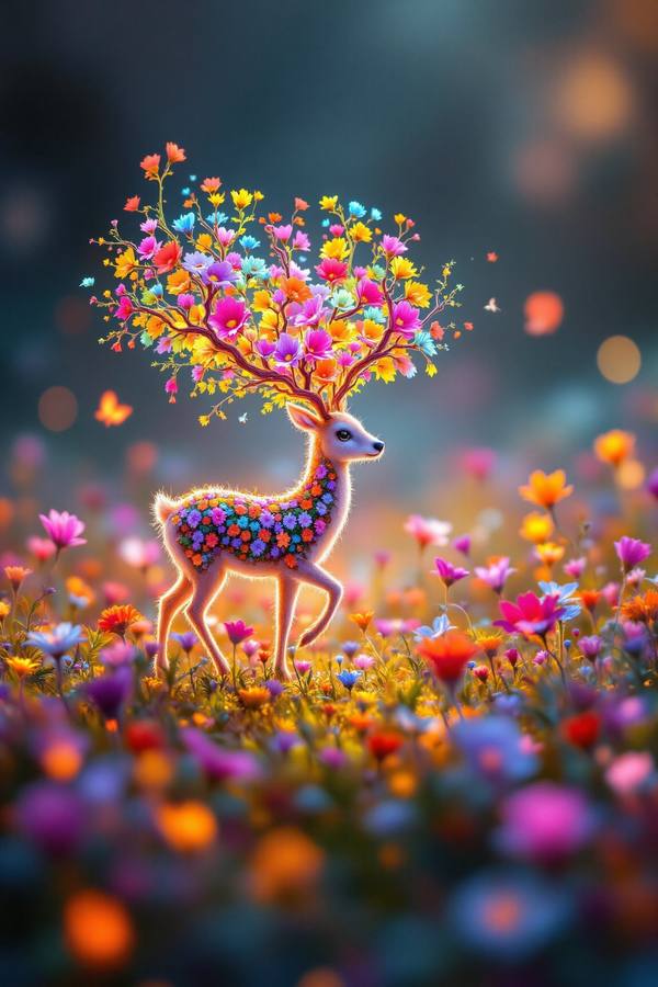 AI-generated image analyzed by PromptLens