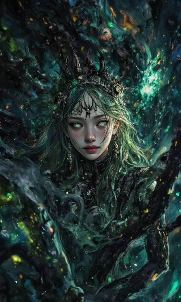 AI-generated image analyzed by PromptLens