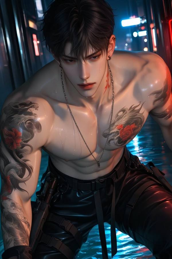 AI-generated image analyzed by PromptLens