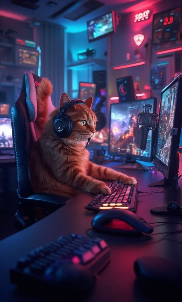 AI-generated image analyzed by PromptLens