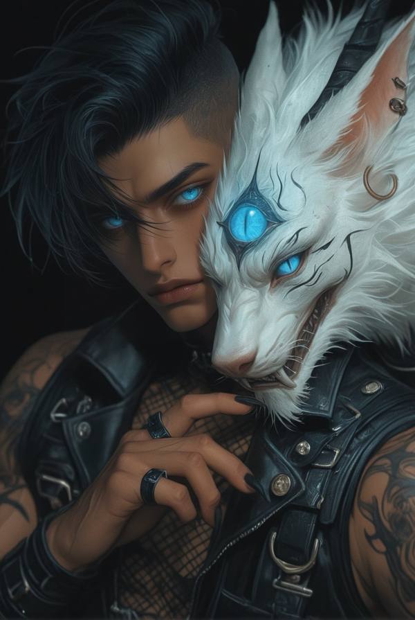 AI-generated image analyzed by PromptLens