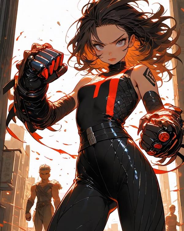 AI-generated image analyzed by PromptLens