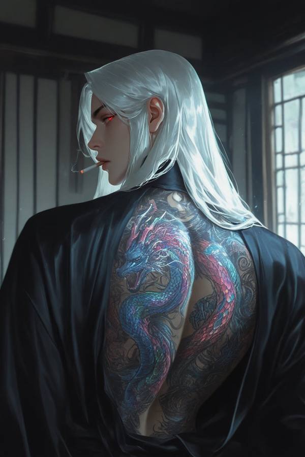 AI-generated image analyzed by PromptLens