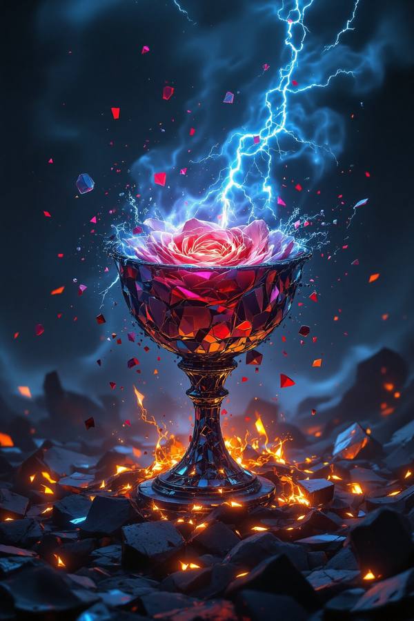 AI-generated image analyzed by PromptLens