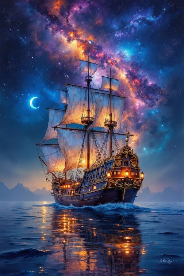 AI-generated image analyzed by PromptLens