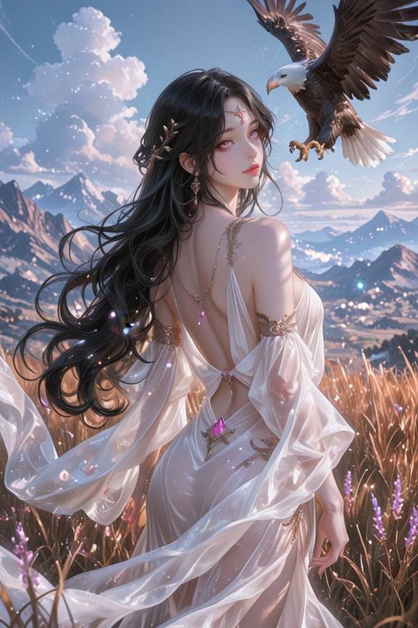 AI-generated image analyzed by PromptLens