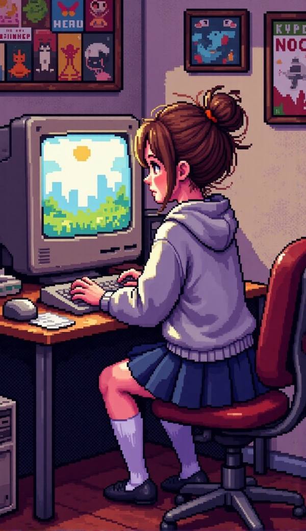 AI-generated image analyzed by PromptLens