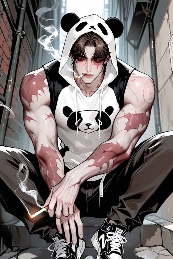 AI-generated image analyzed by PromptLens