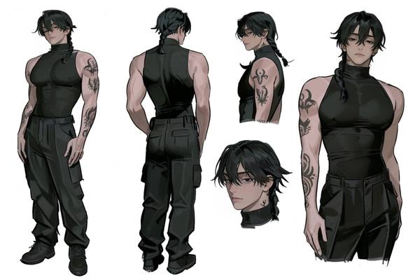 AI-generated image analyzed by PromptLens