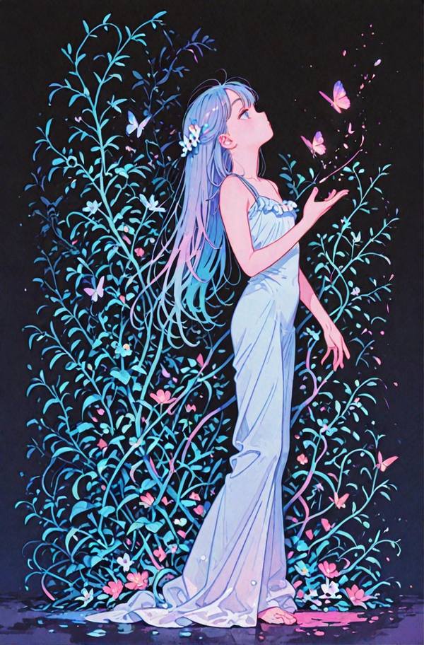 AI-generated image analyzed by PromptLens