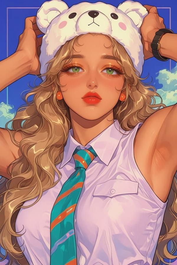 AI-generated image analyzed by PromptLens