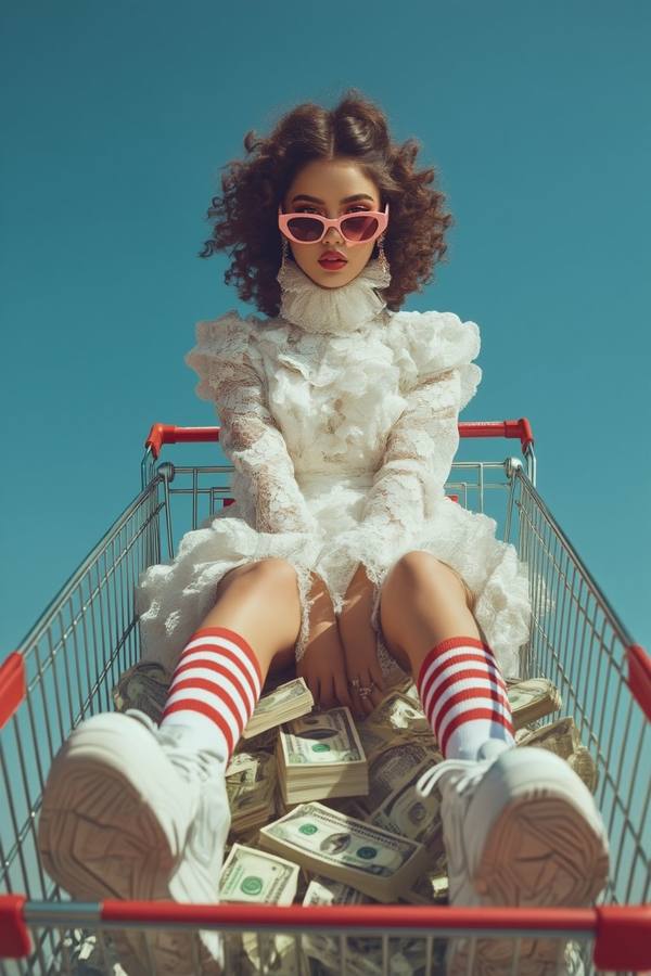 AI-generated image analyzed by PromptLens