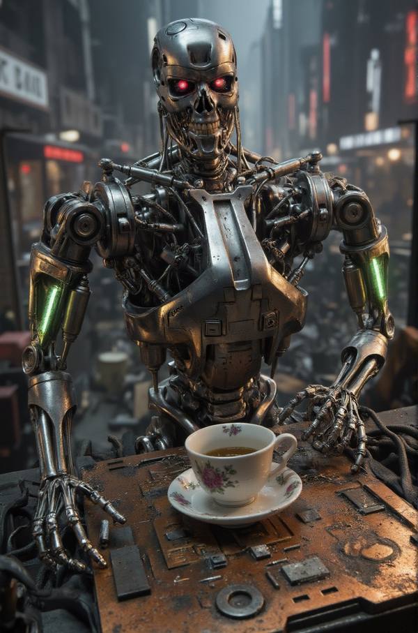 AI-generated image analyzed by PromptLens