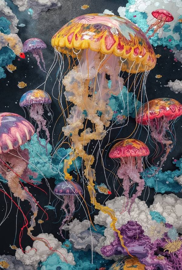 AI-generated image analyzed by PromptLens