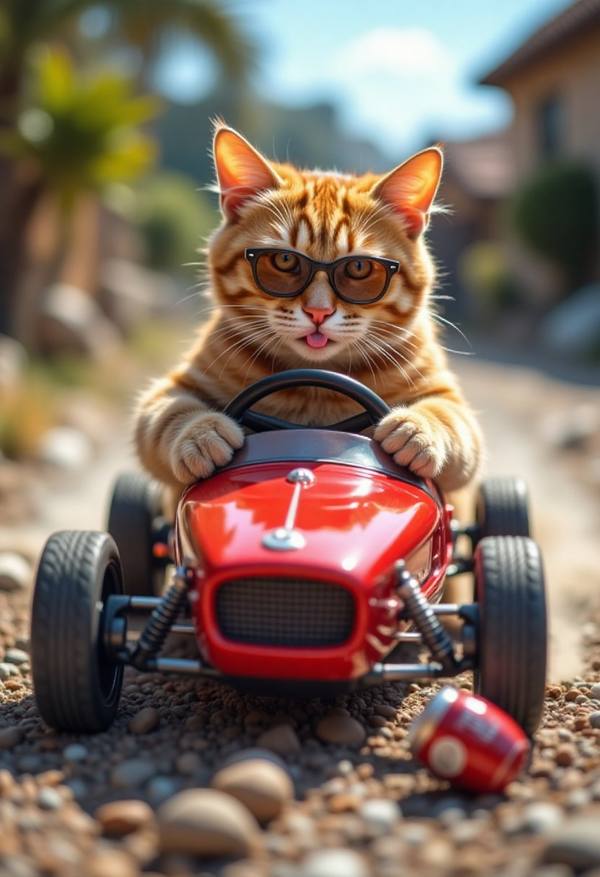 AI-generated image analyzed by PromptLens